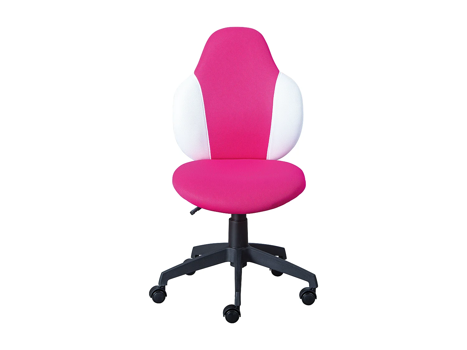 Chaise de Bureau "Jessi" 100cm Rose & Blanc