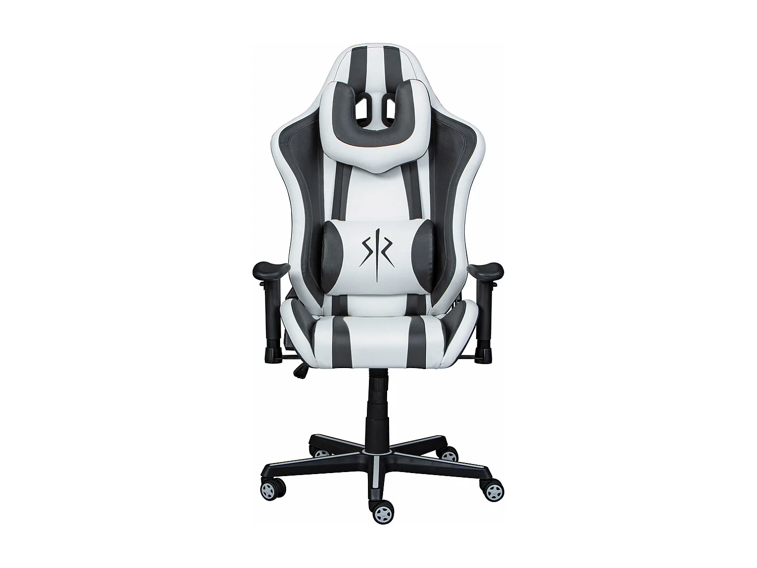 Fauteuil de Bureau "Zébré" 125-137cm Noir & Blanc