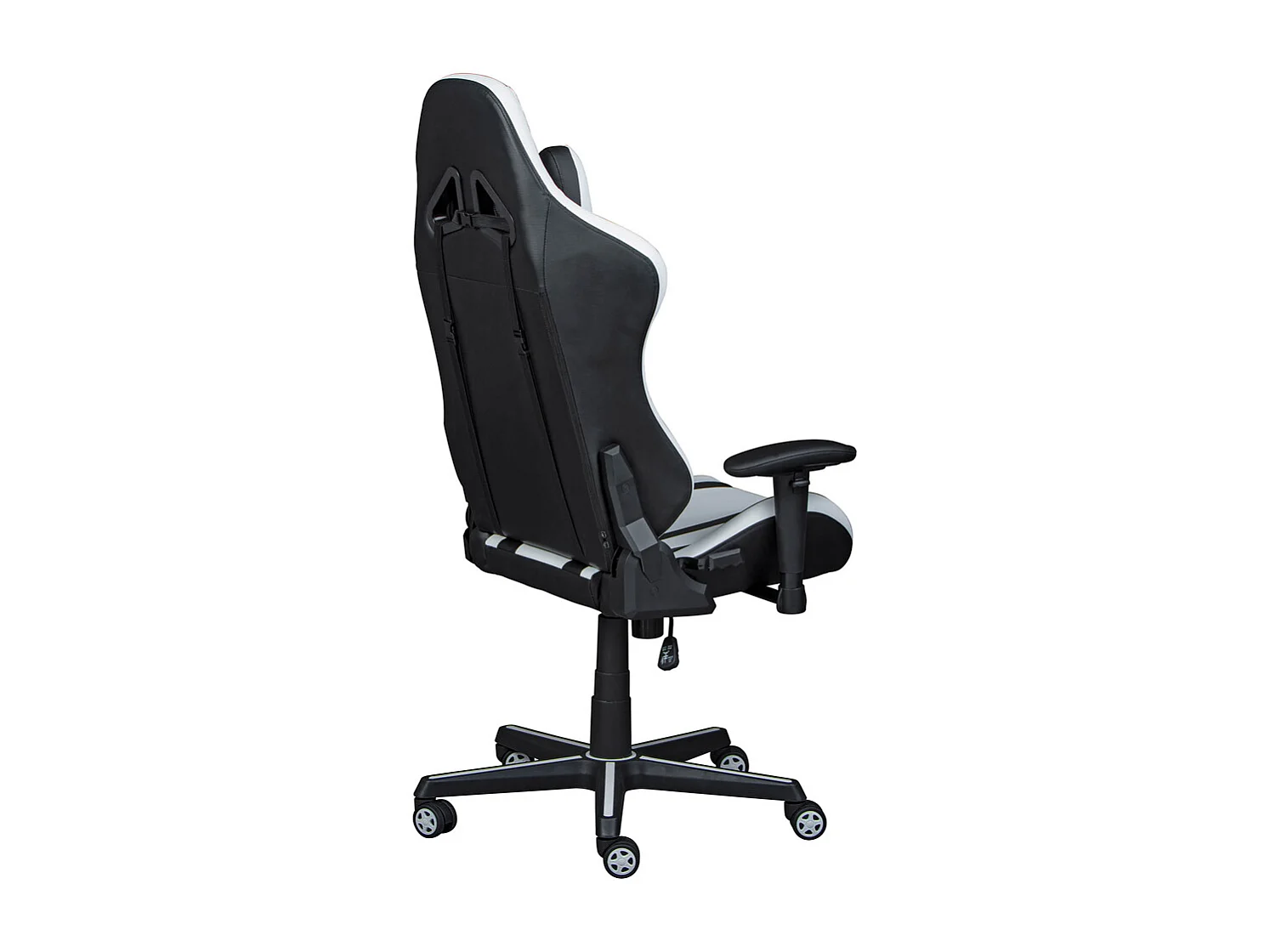 Fauteuil de Bureau "Zébré" 125-137cm Noir & Blanc