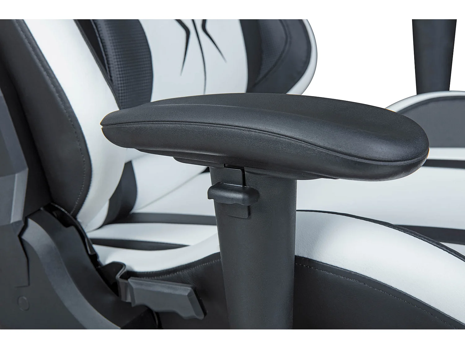 Fauteuil de Bureau "Zébré" 125-137cm Noir & Blanc