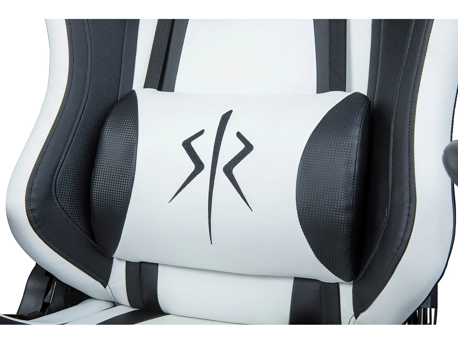 Fauteuil de Bureau "Zébré" 125-137cm Noir & Blanc