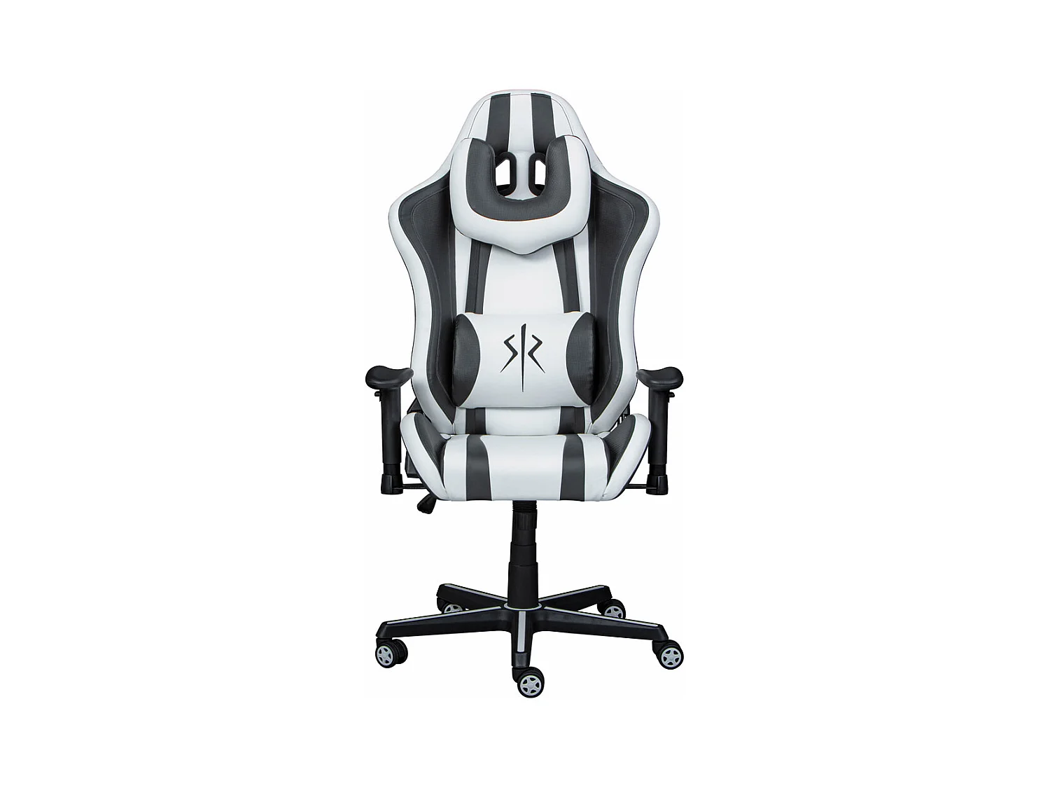 Fauteuil de Bureau "Zébré" 125-137cm Noir & Blanc