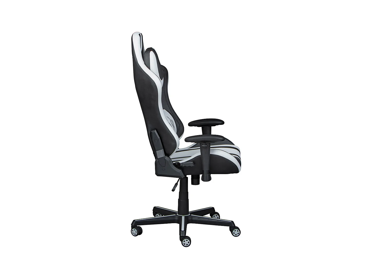 Fauteuil de Bureau "Zébré" 125-137cm Noir & Blanc