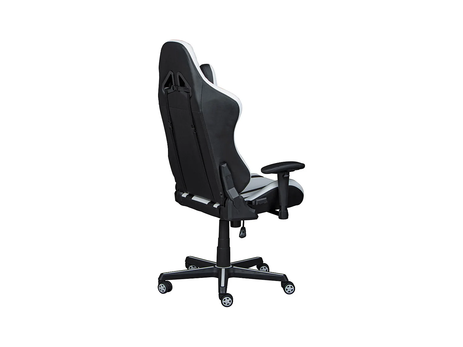 Fauteuil de Bureau "Zébré" 125-137cm Noir & Blanc