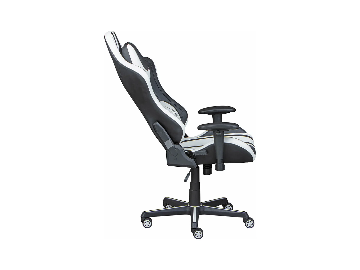 Fauteuil de Bureau "Zébré" 125-137cm Noir & Blanc
