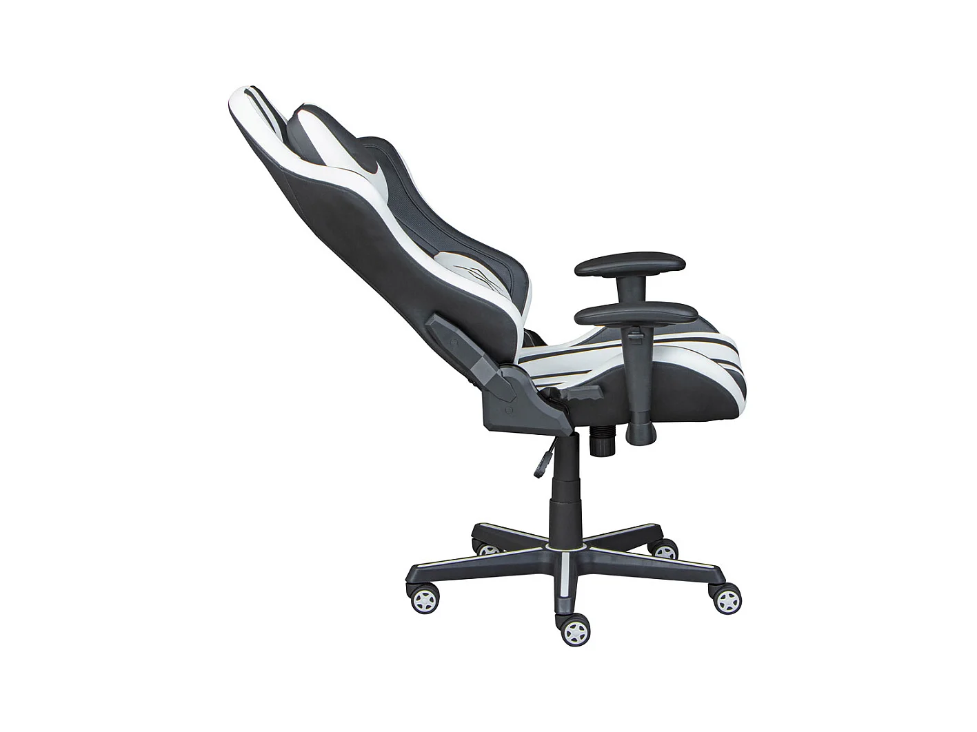 Fauteuil de Bureau "Zébré" 125-137cm Noir & Blanc