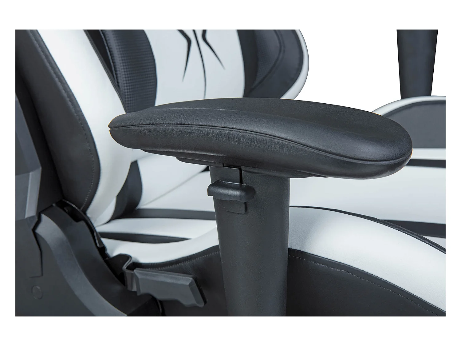 Fauteuil de Bureau "Zébré" 125-137cm Noir & Blanc