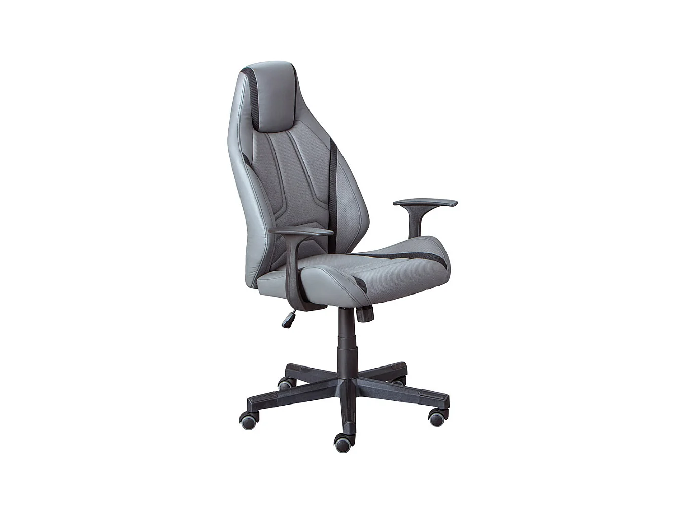 Fauteuil de Bureau Pivotant "Lisbeth" 108-118cm Gris