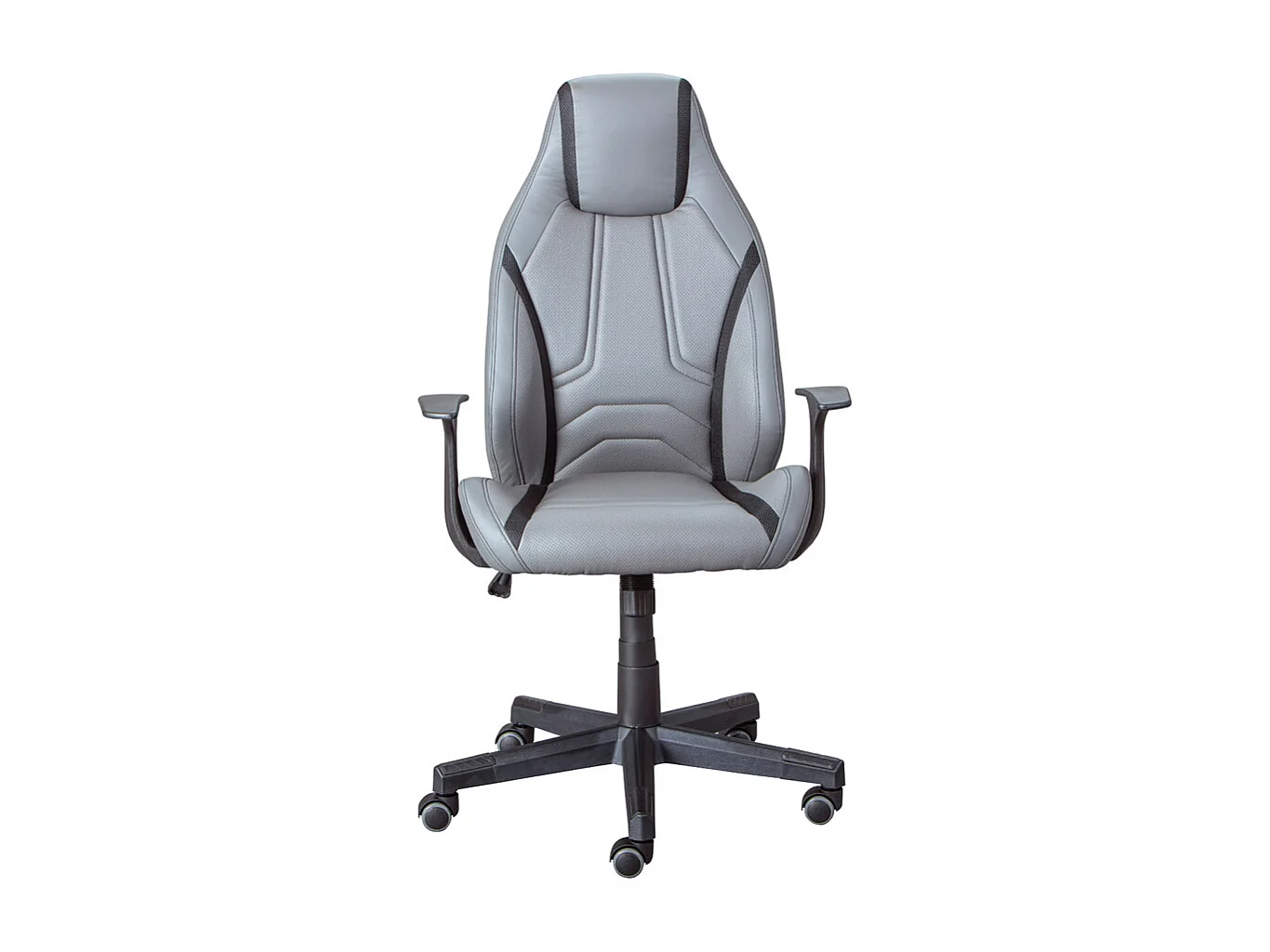 Fauteuil de Bureau Pivotant "Lisbeth" 108-118cm Gris