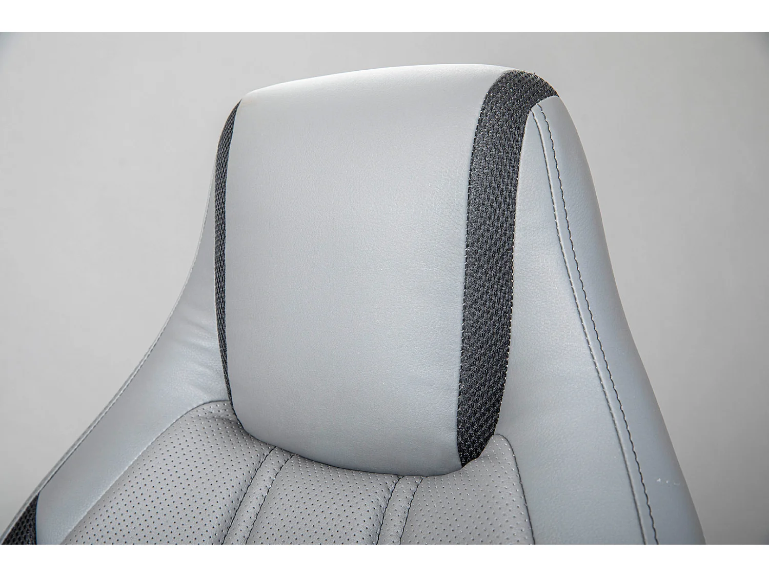 Fauteuil de Bureau Pivotant "Lisbeth" 108-118cm Gris