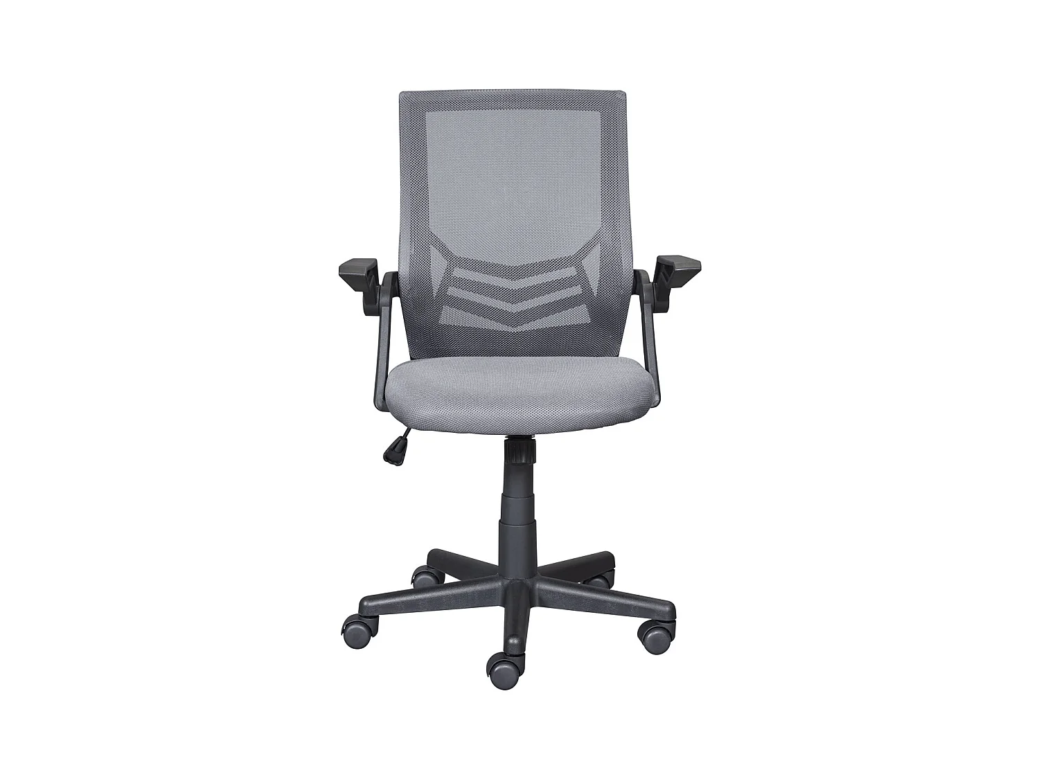 Chaise de Bureau Design "Gila" 90-100cm Gris