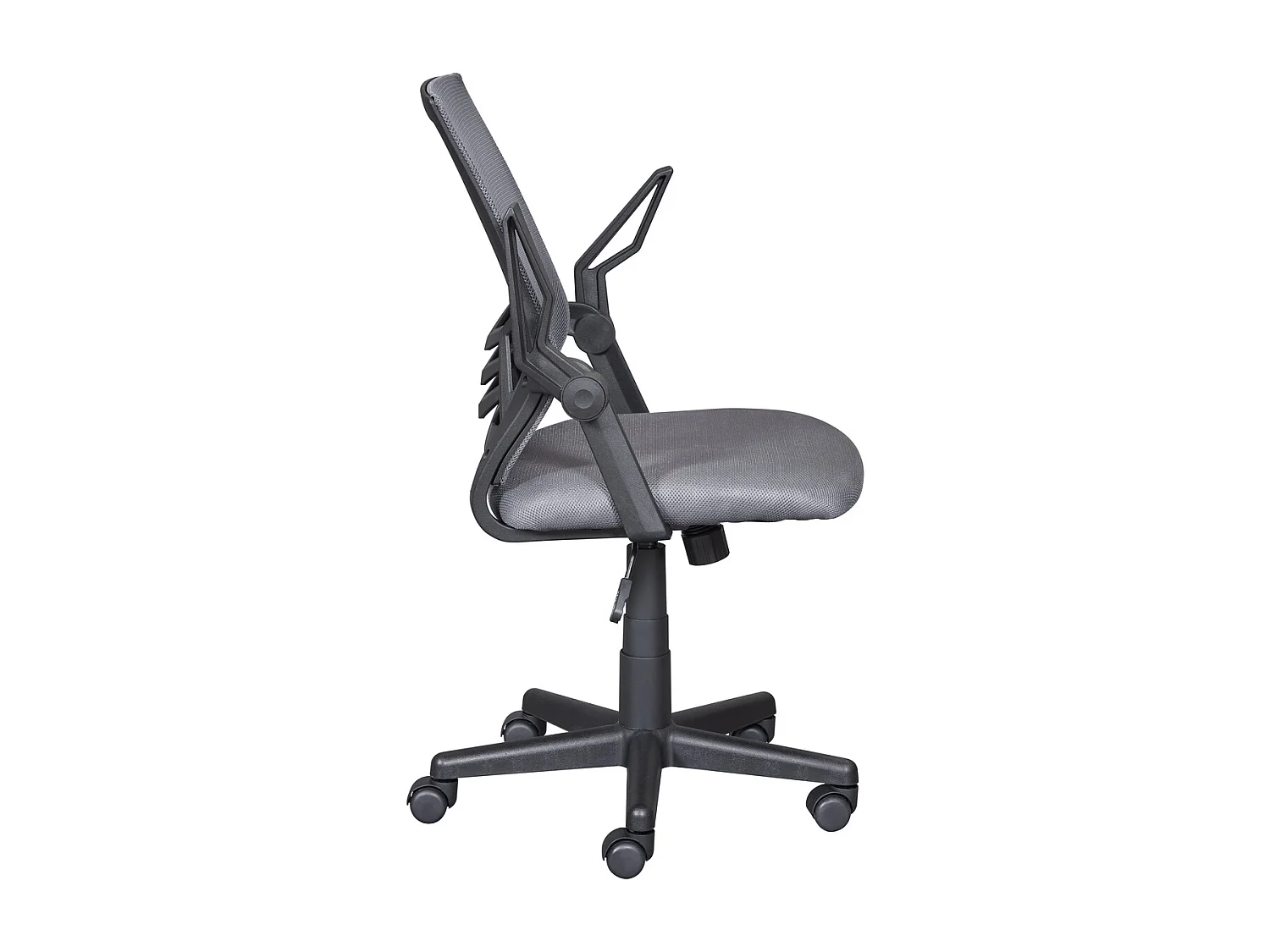 Chaise de Bureau Design "Gila" 90-100cm Gris