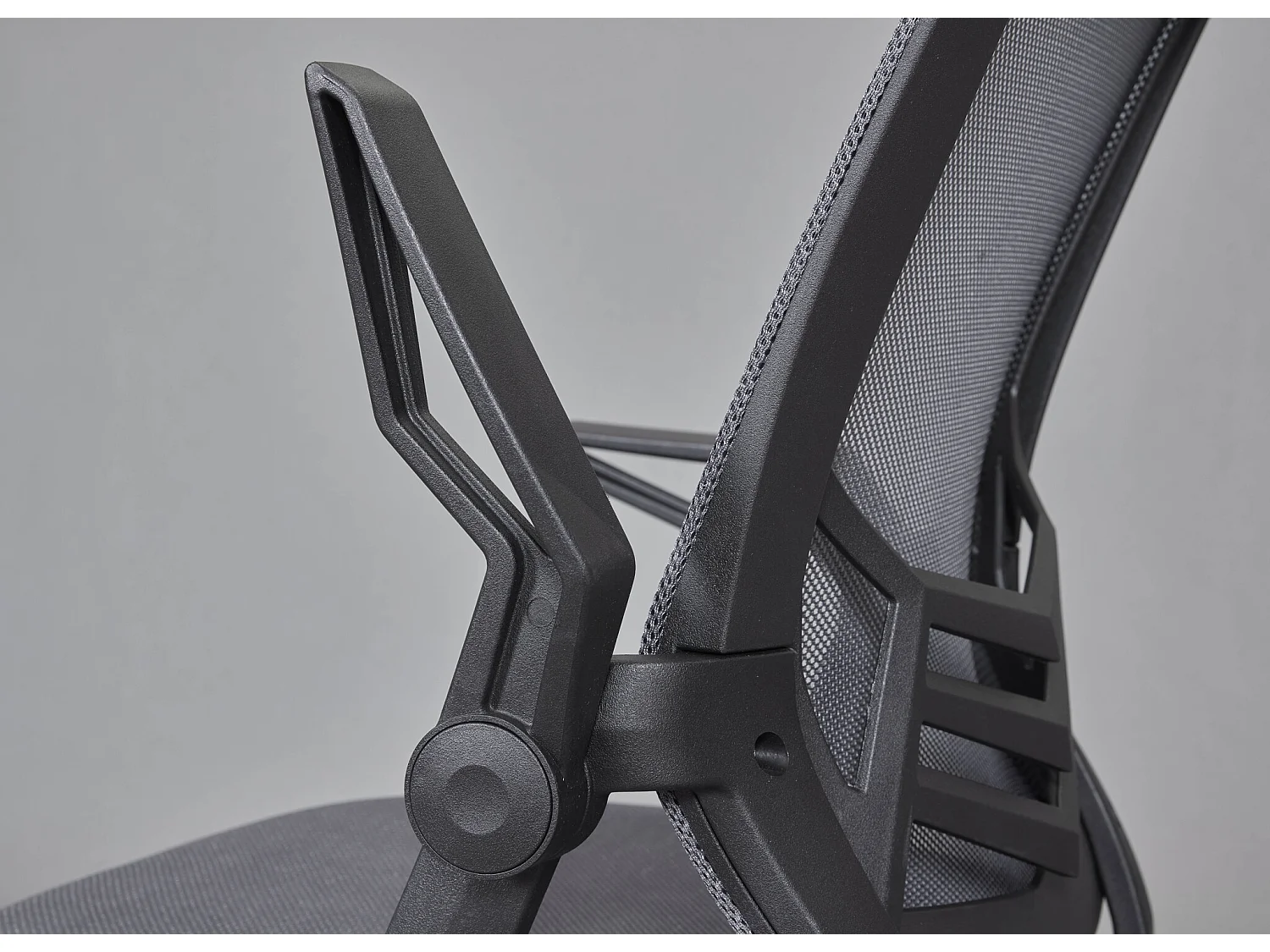 Chaise de Bureau Design "Gila" 90-100cm Gris