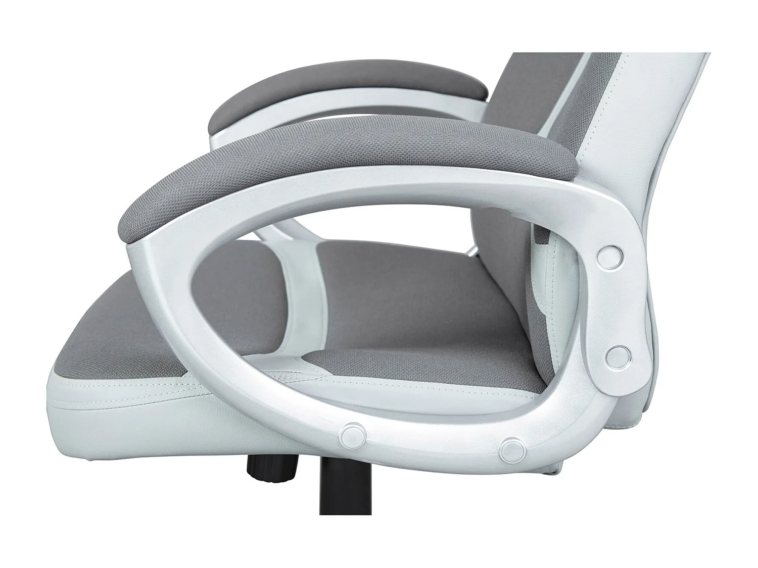 Fauteuil de Bureau Pivotant "Trosti" 115-125cm Gris