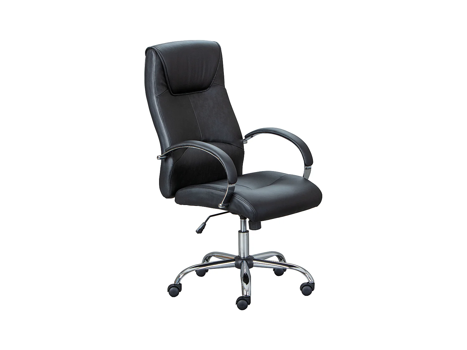 Chaise de Bureau Design "Tobal" 111-119cm Noir