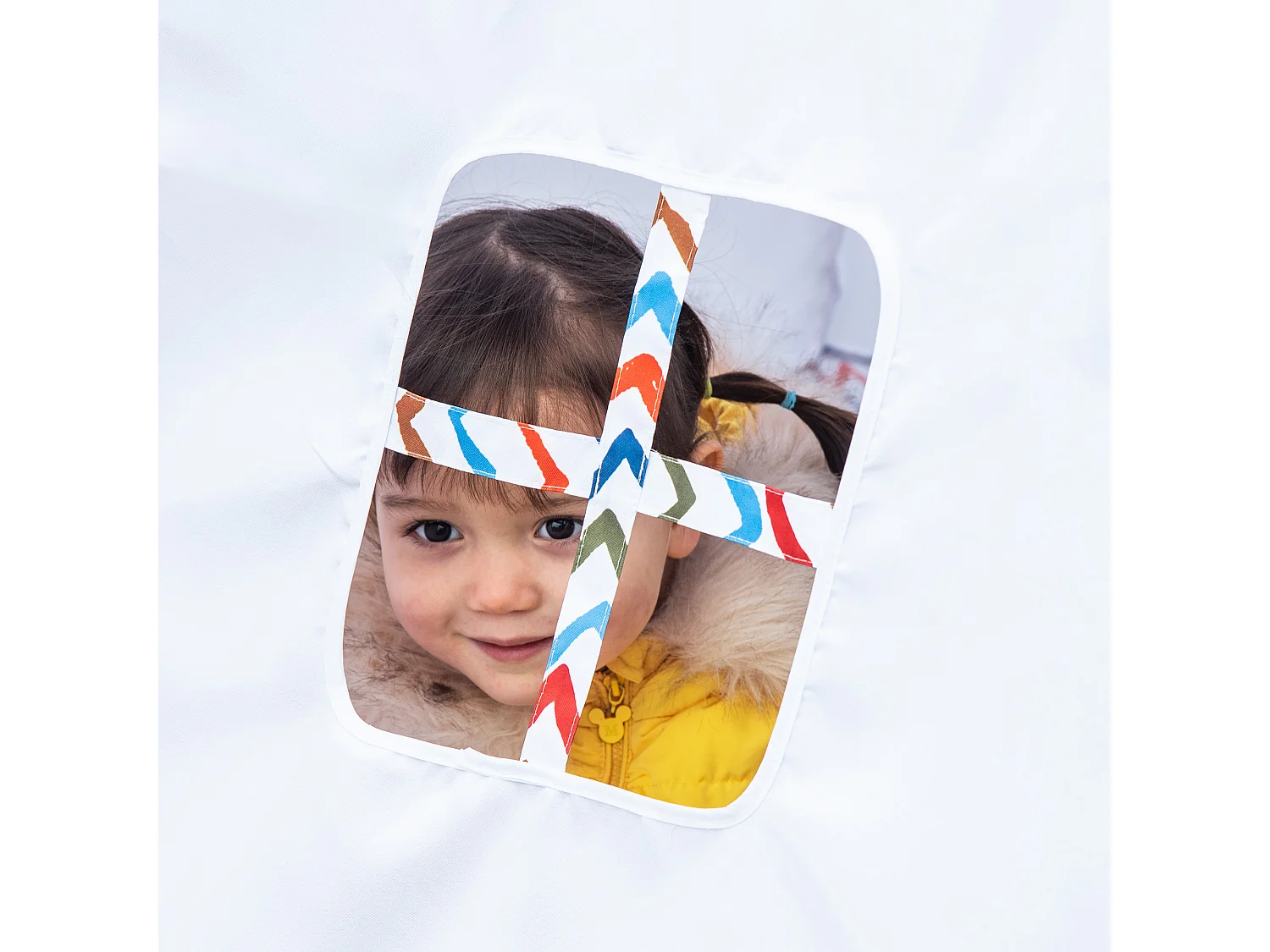 Tienda de campaña infantil blanco 120x120x155 cm HOMCOM