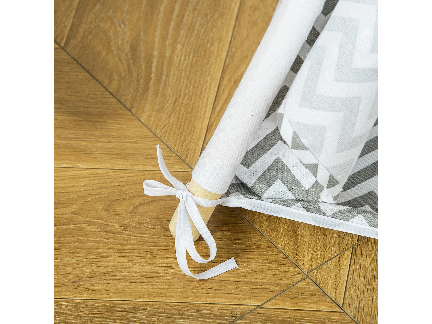 Tienda de campaña infantil gris 120x120x155 cm HOMCOM