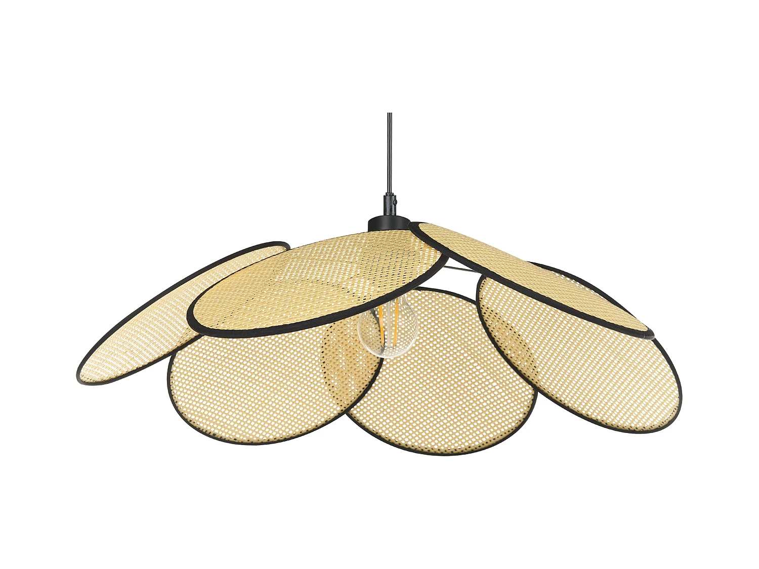 Lampe suspension MEROO Papier Naturel