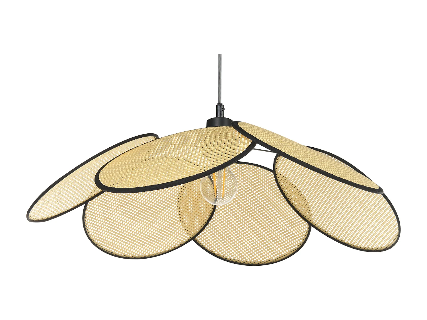 Lampe suspension MEROO Papier Naturel