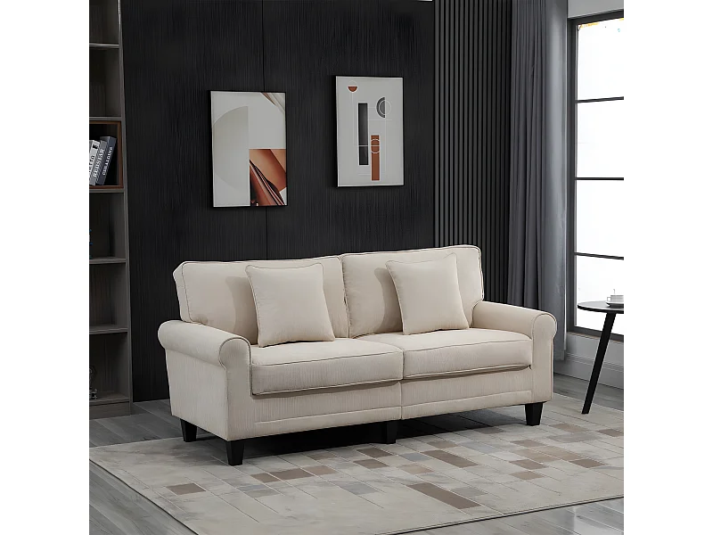 Canapé 3 places GETAFE beige