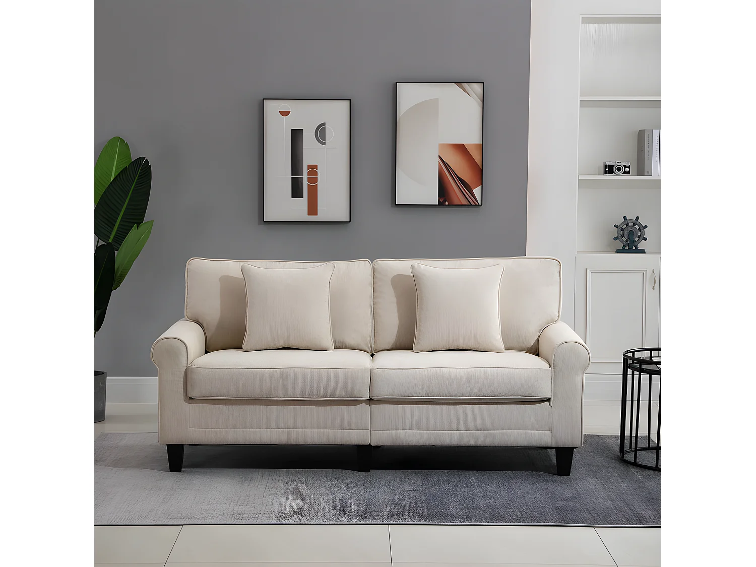 Canapé 3 places GETAFE beige