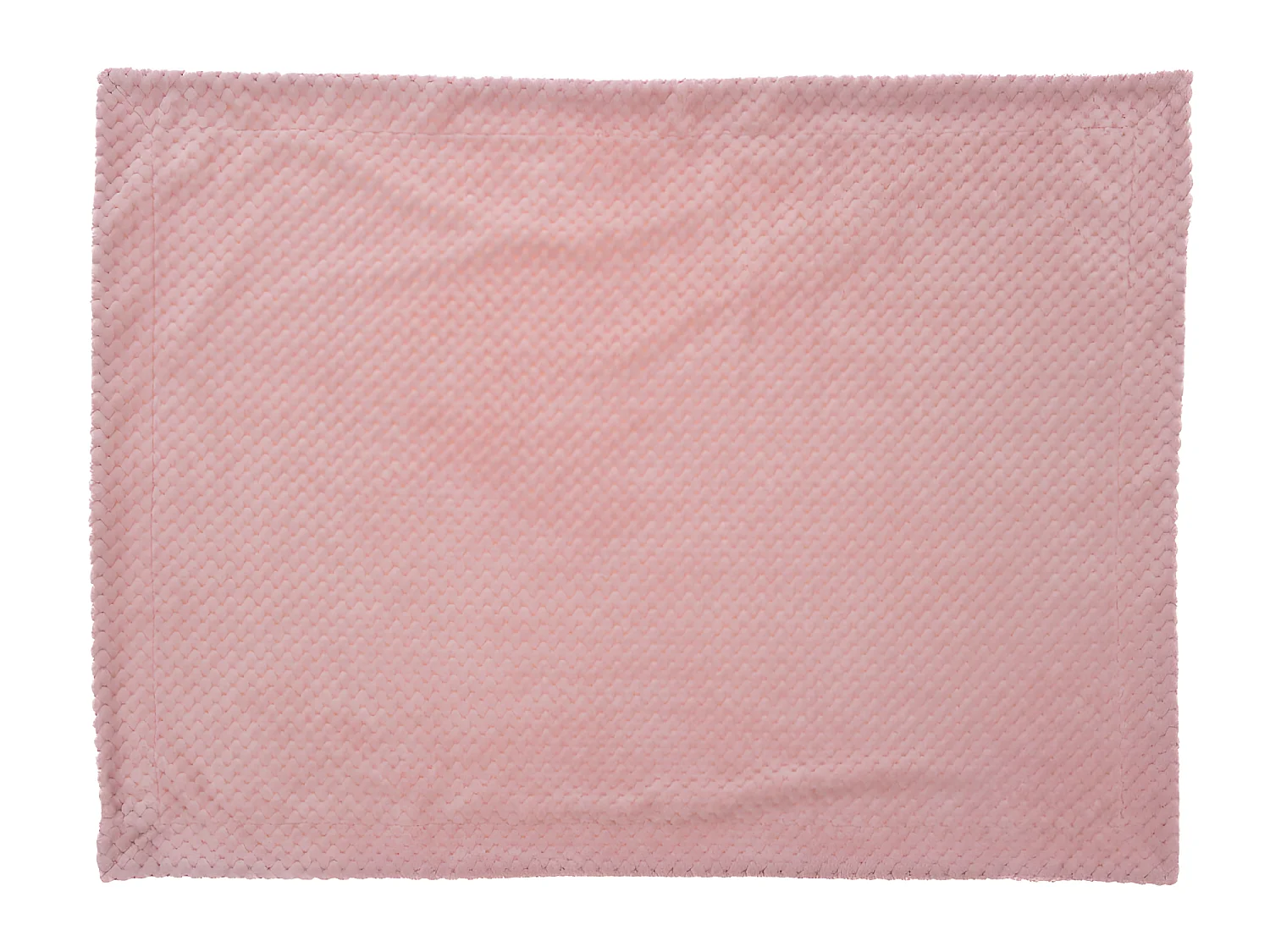 Plaid enfant rétro rose100x75 cm