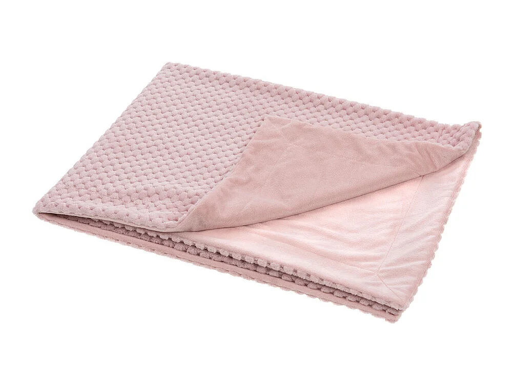 Plaid enfant rétro rose100x75 cm