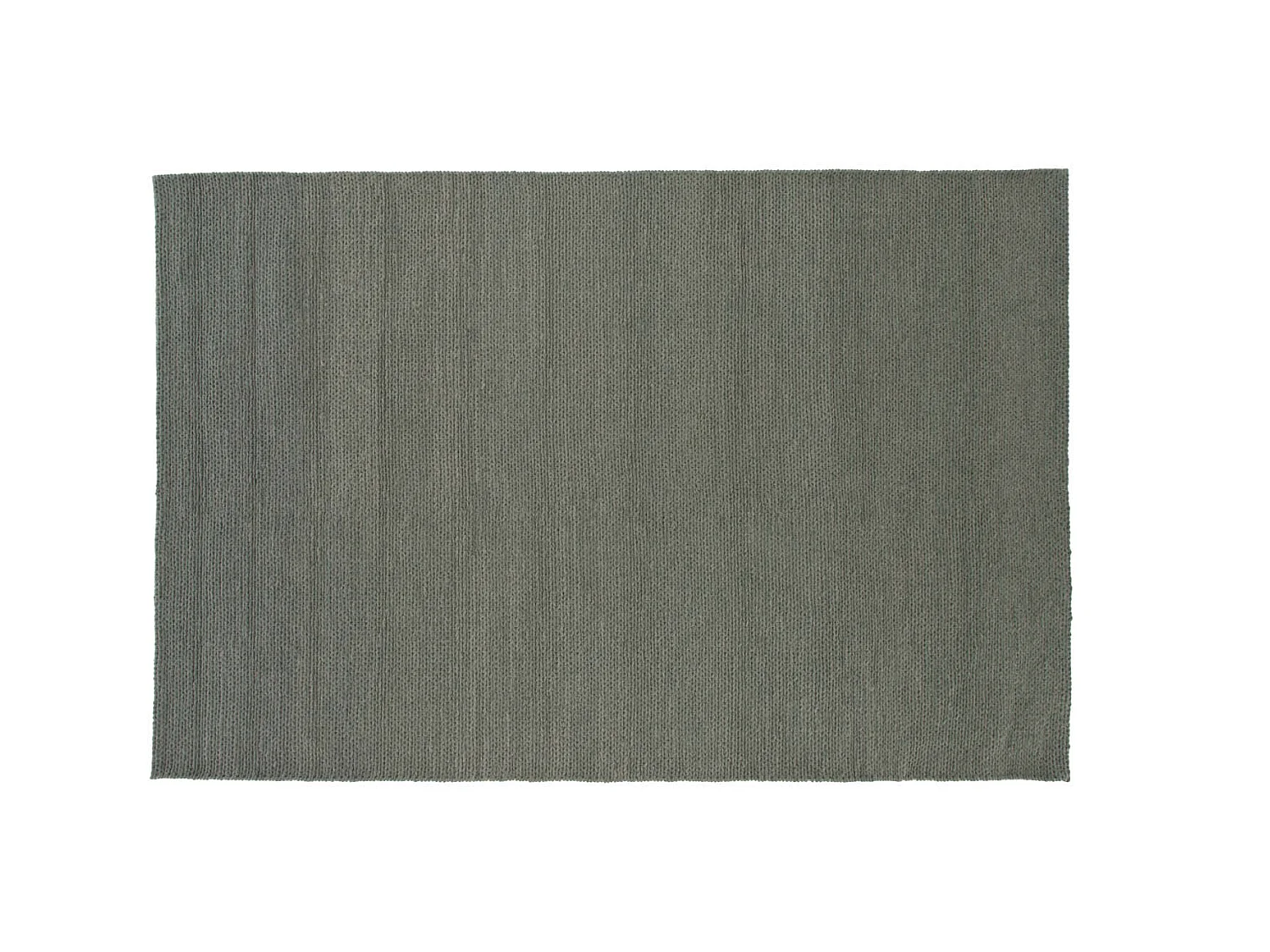 Tapis Tressé en Laine "Marta" 200x300cm Vert