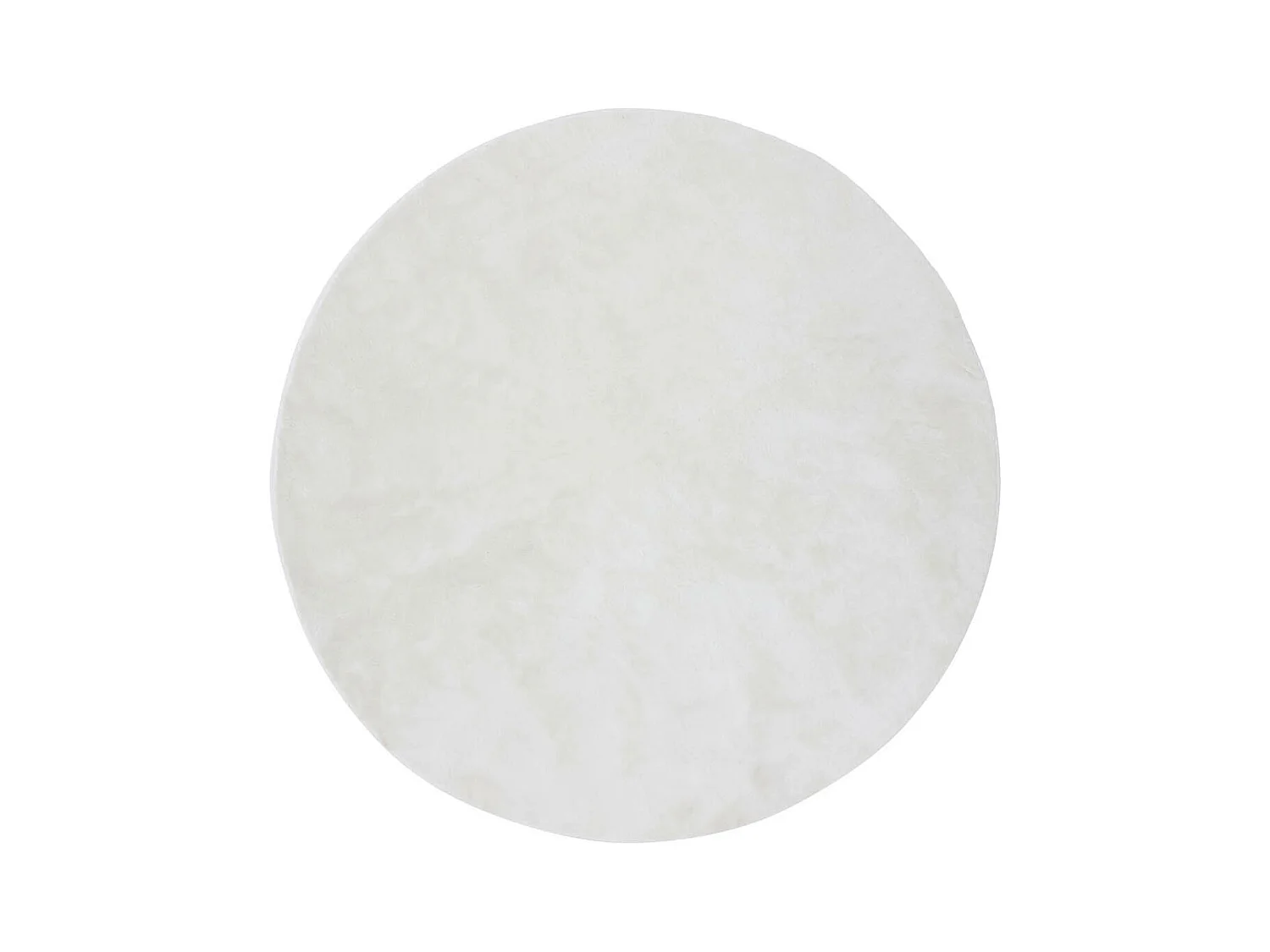 Tapis Rond Uni "Blanca" 200cm Blanc
