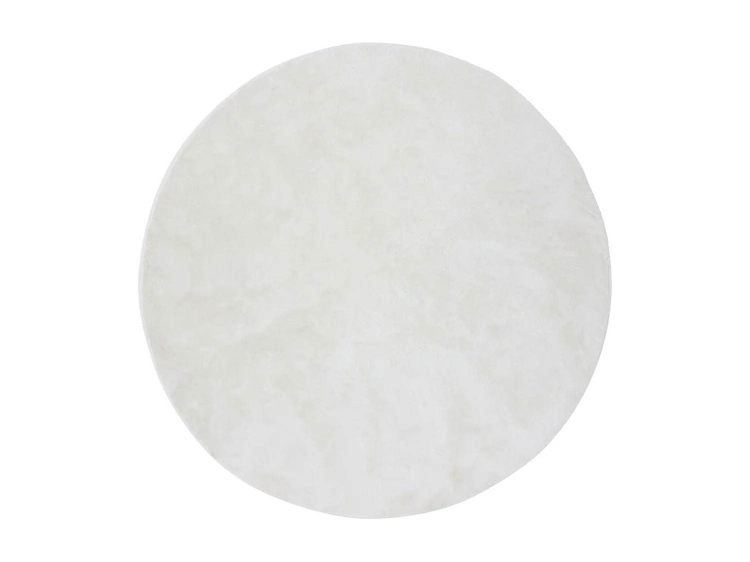 Tapis Rond Uni "Blanca" 200cm Blanc