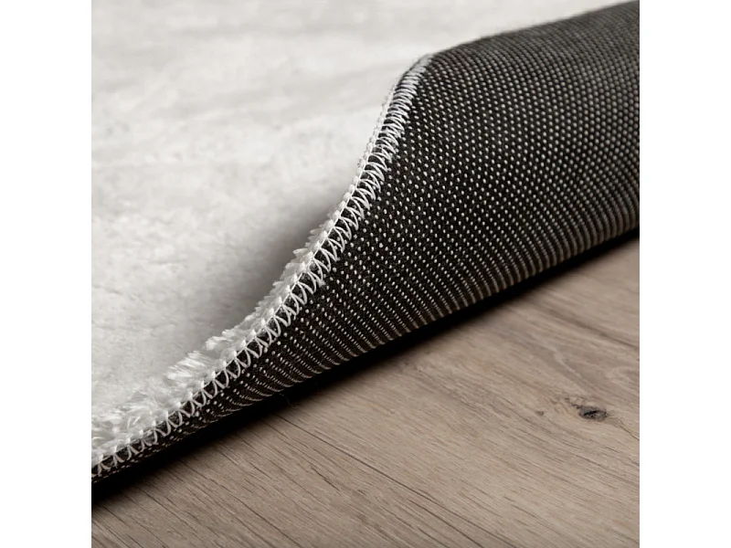 Tapis Rond Uni "Blanca" 200cm Blanc