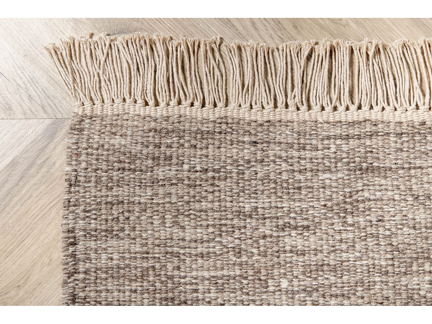 Cyrus vloerkleed 300x200 cm wol beige.