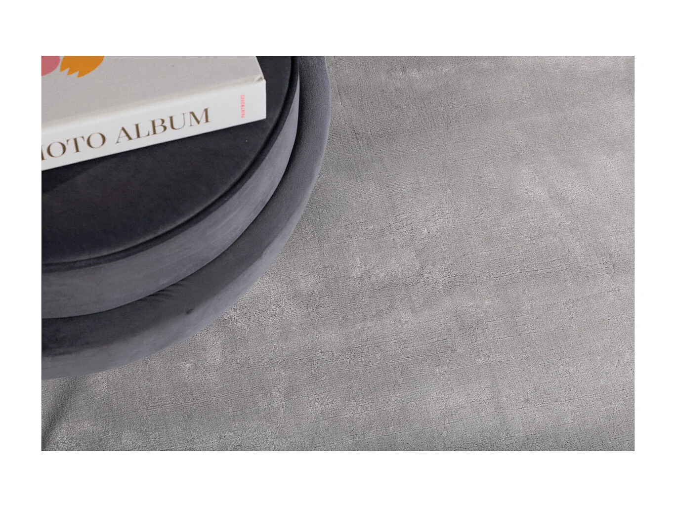 Tapis Déco "Indra" 201x301cm Argent