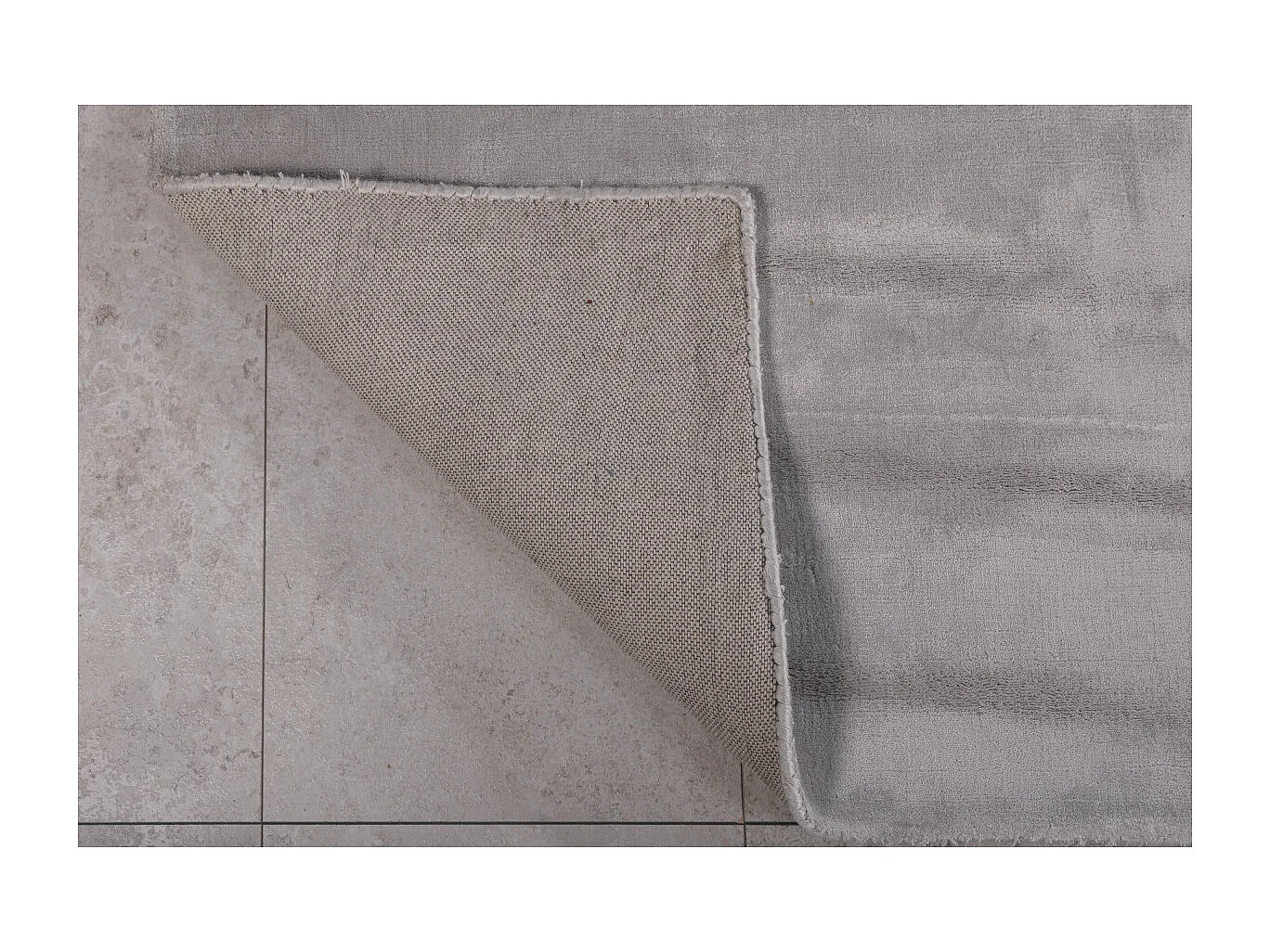 Tapis Déco "Indra" 201x301cm Argent
