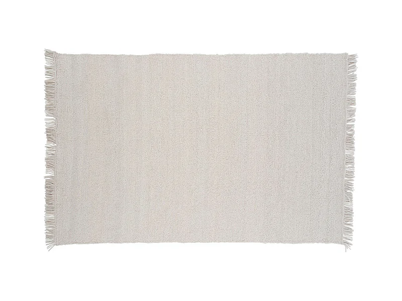 Betina Teppich 300x200 cm Wolle weiß.