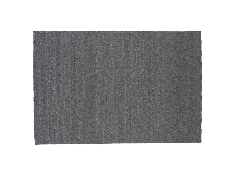 Cloudy Teppich 230x160 cm Wolle grau.