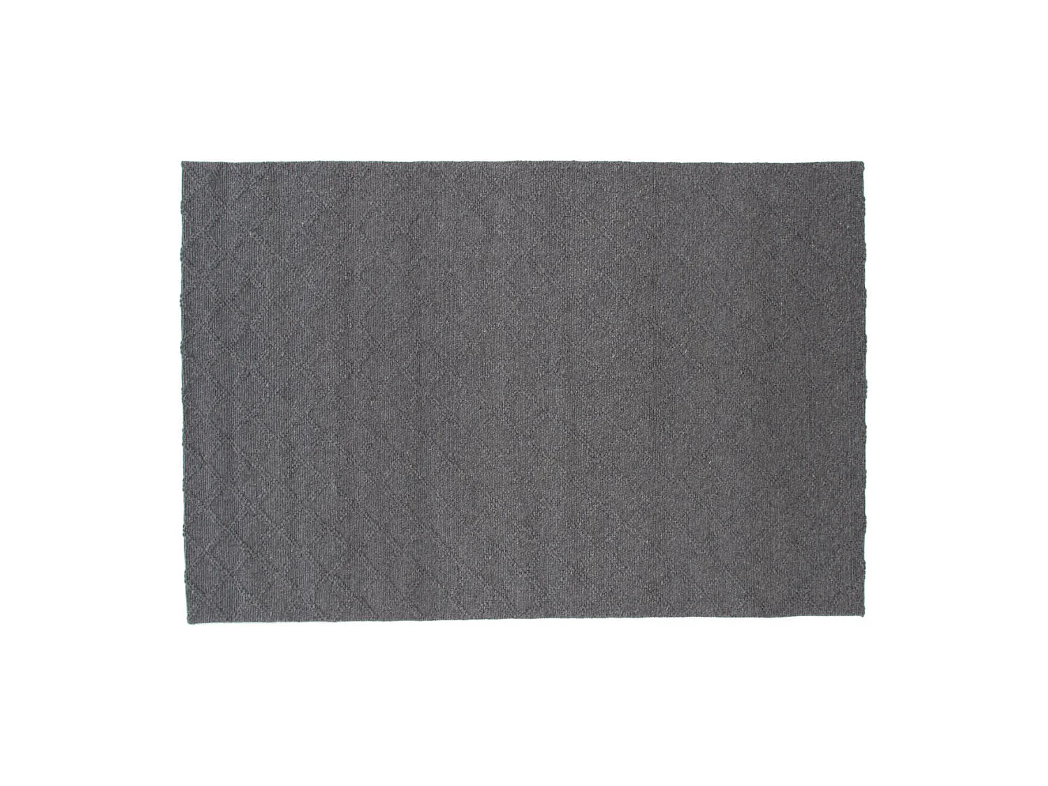Tapis Déco en Laine "Cloudy" 160x230cm Gris