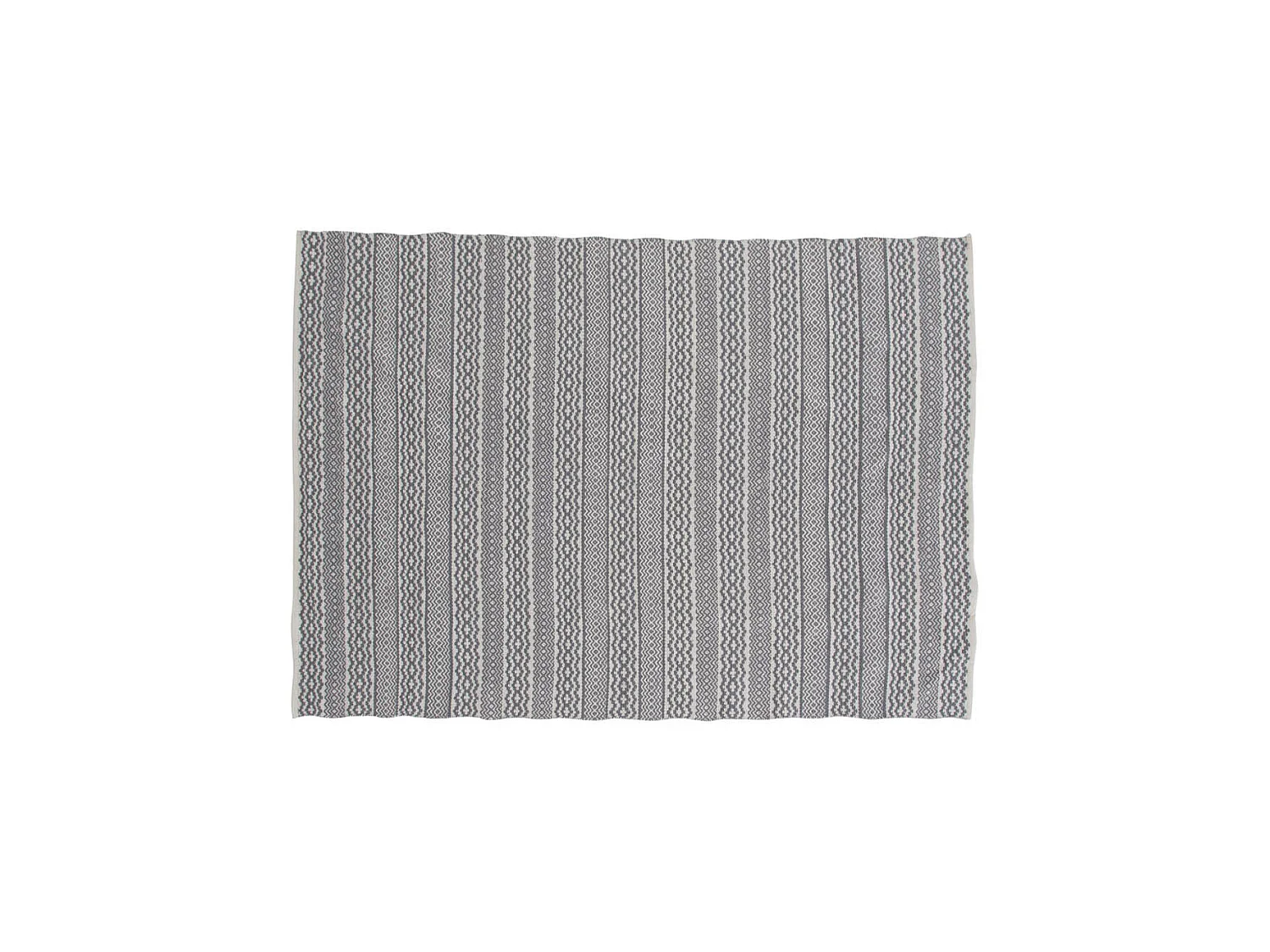 Tapis Déco Imprimé "Sishu" 170x240cm Gris
