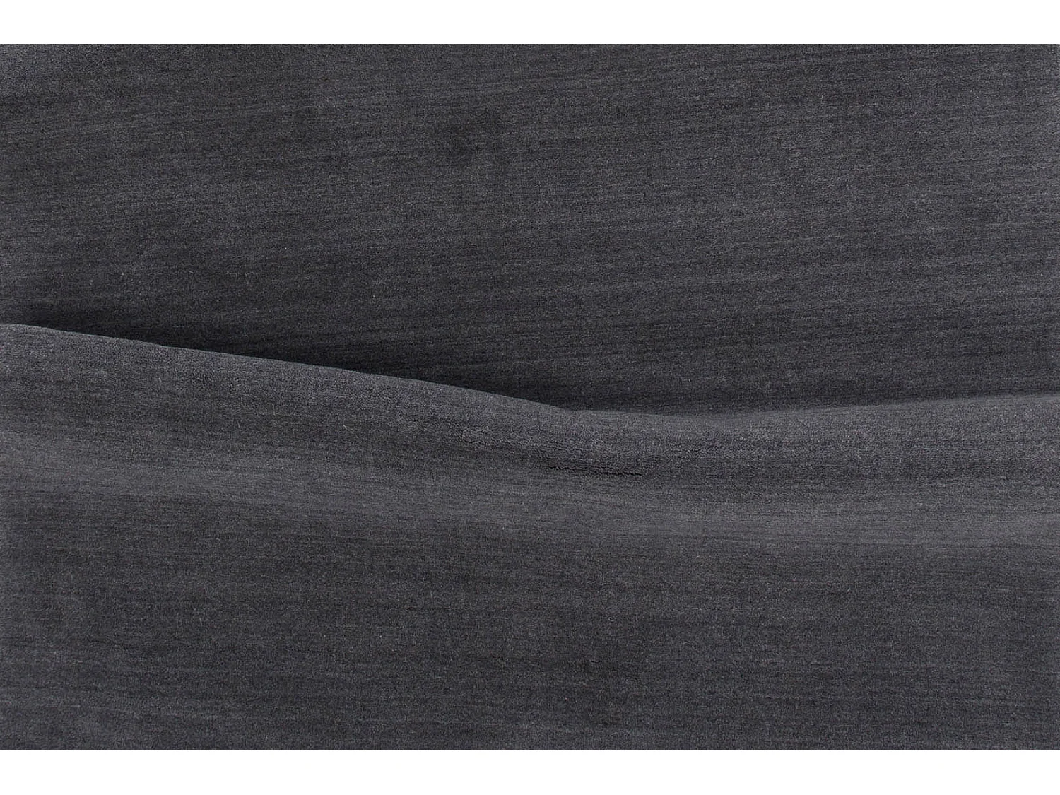 Tapis Déco en Laine "Ulla" 202x300cm Gris Foncé