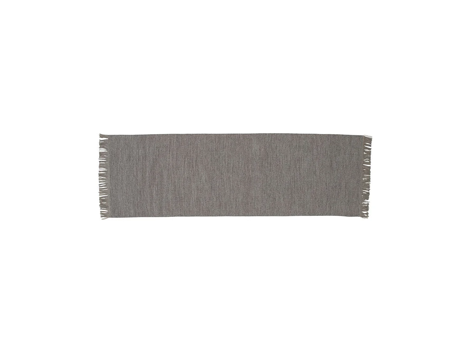 Tapis Design en Laine "Cyrus" 80x250cm Gris