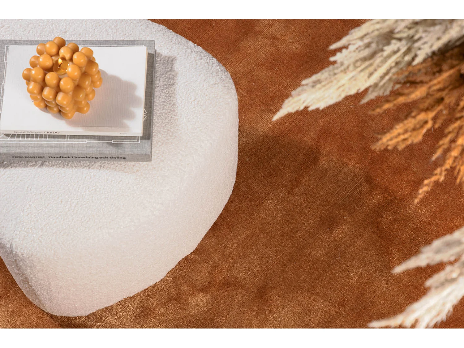 Tapis Déco "Indra" 171x242cm Moutarde