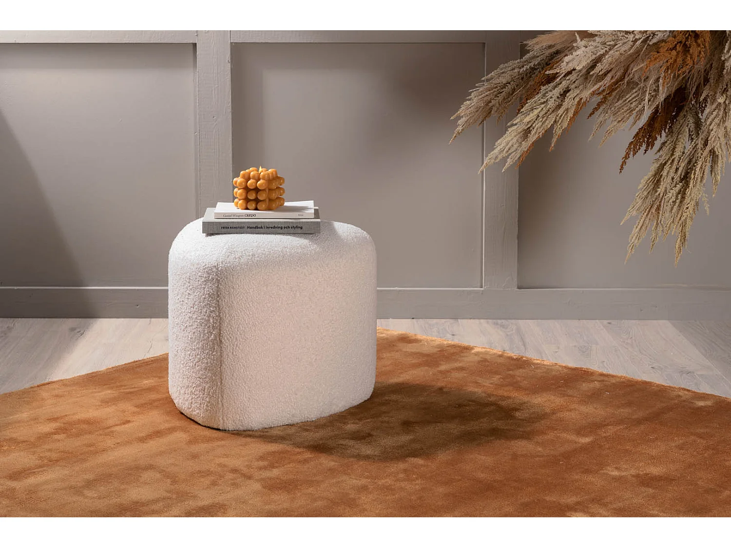 Tapis Déco "Indra" 171x242cm Moutarde