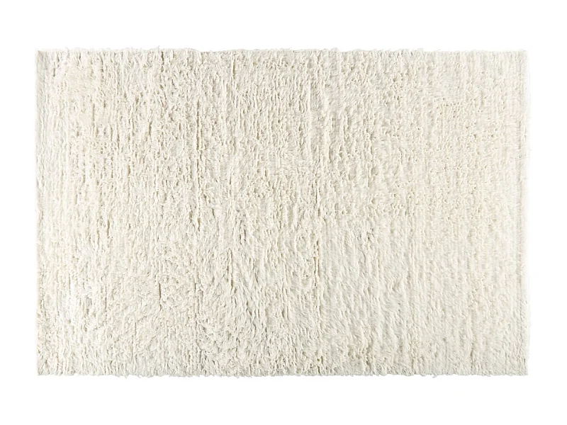 Tapis Rectangulaire en Laine "Leiko" 160x230cm Naturel