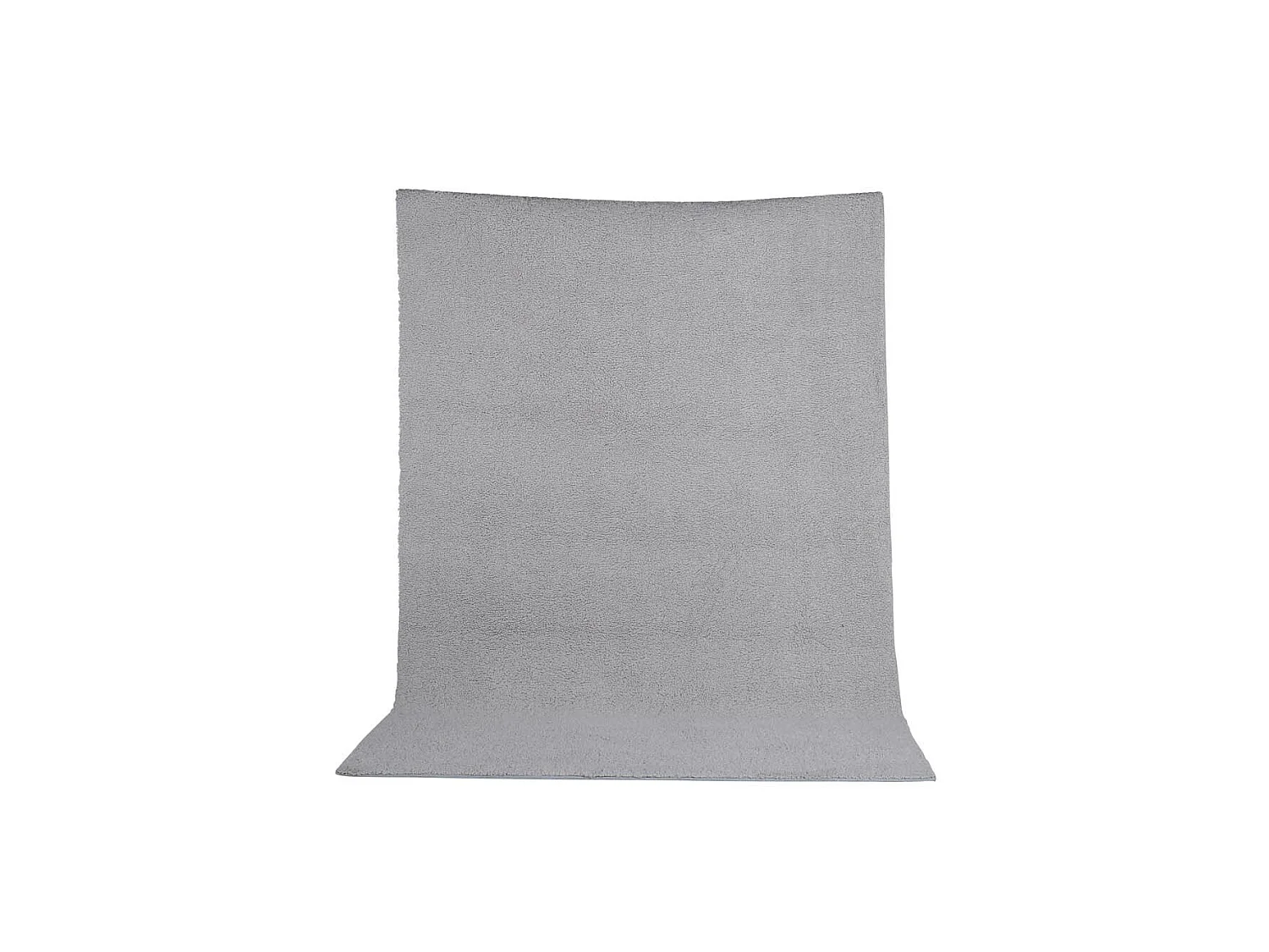 Tapis Uni "Teddy" 160x230cm Gris
