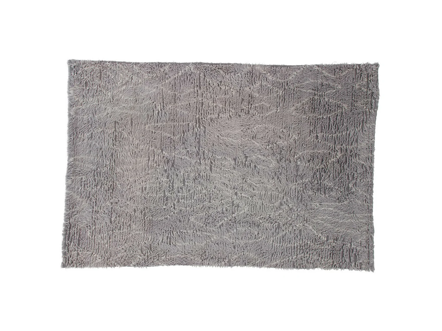 Tapis Déco en Laine "Leiko" 200x300cm Gris