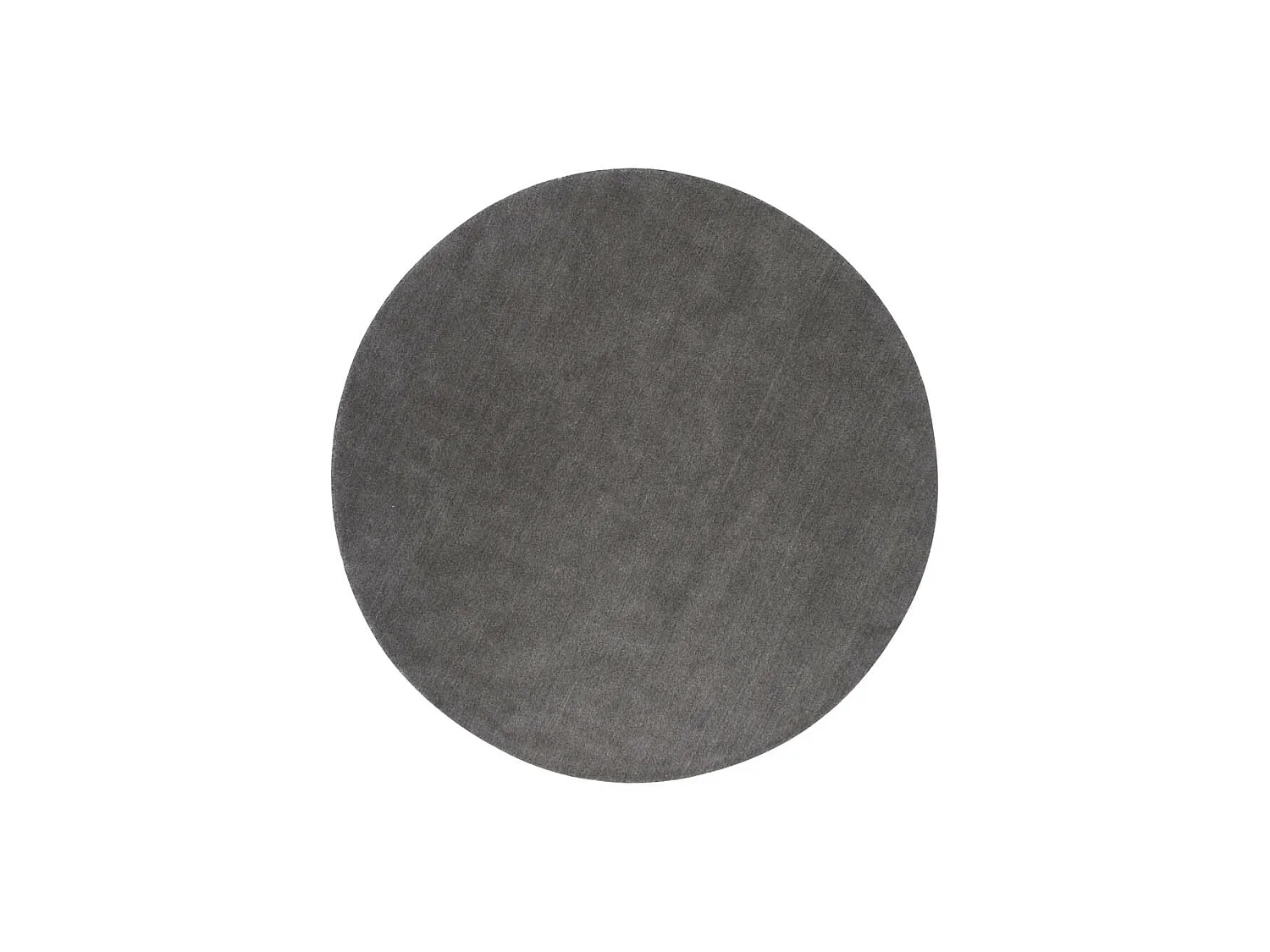 Tapis Déco Rond en Laine "Ulla" 200cm Gris