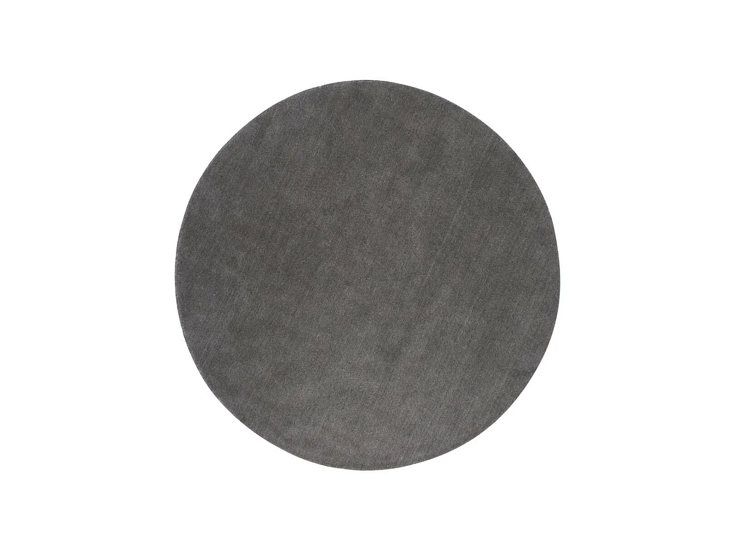 Tapis Déco Rond en Laine "Ulla" 200cm Gris