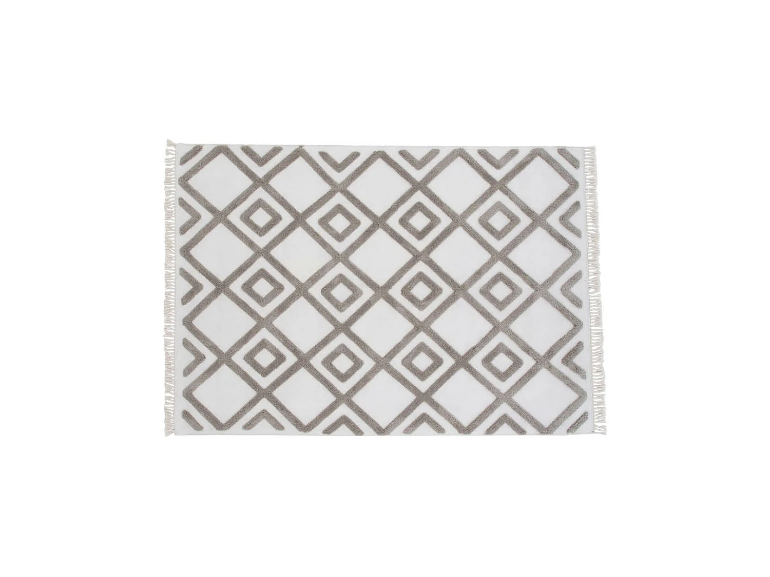 Tapis Déco en Relief "Towa" 200x300cm Marron