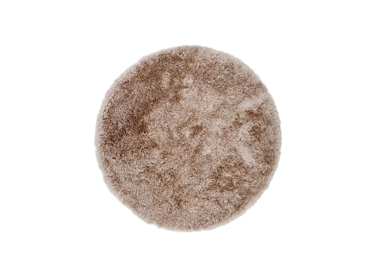 Tapis Rond Design "Grace" 200cm Beige
