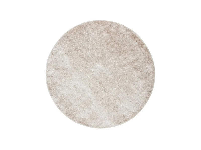 Mattis Teppich Ø200 cm Polyester beige.